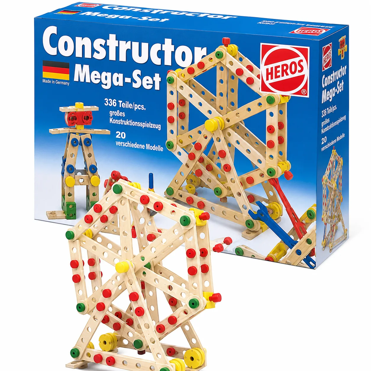 HEROS Constructor Mega-Set — 336피스 20모델